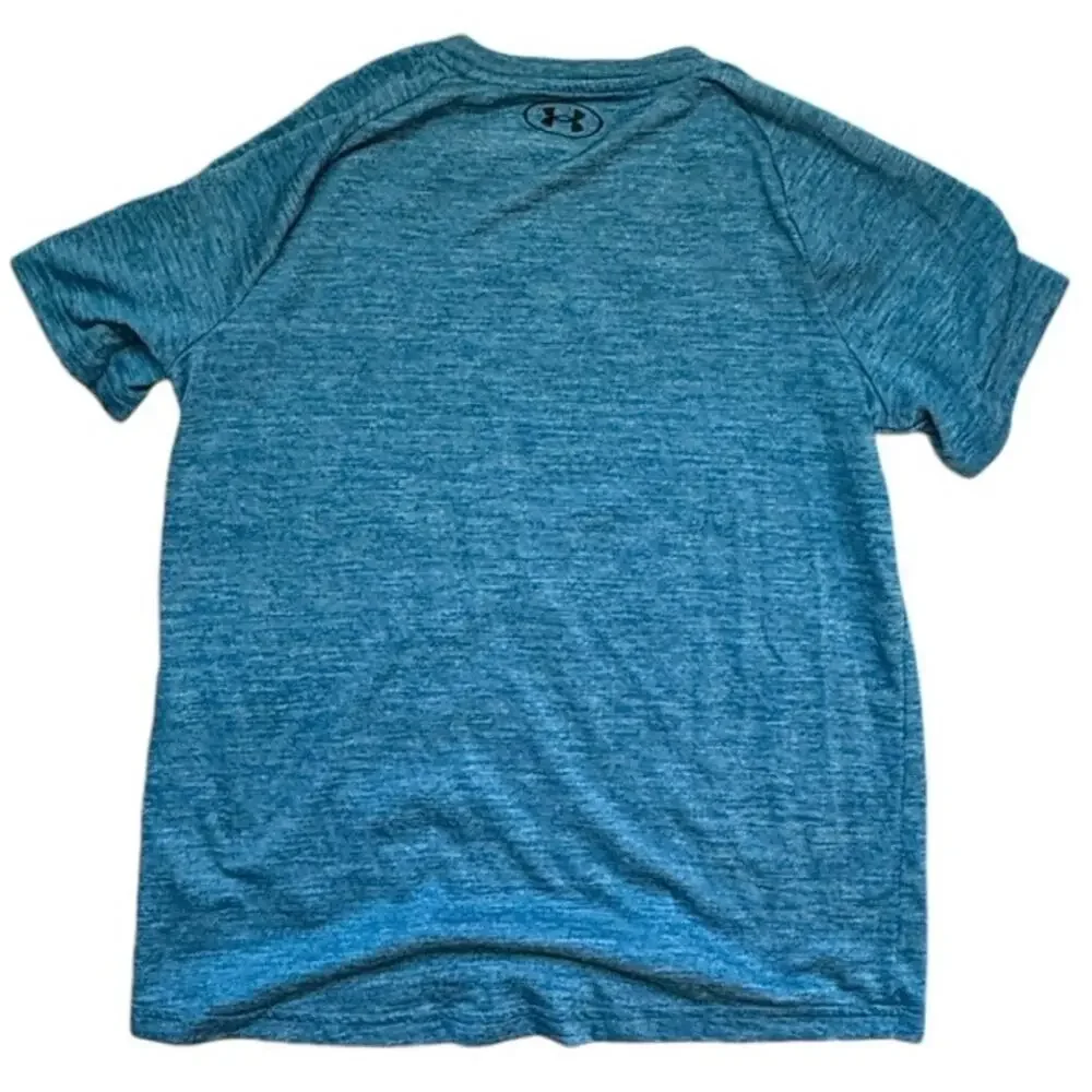Under Armour Blue Short-Sleeve Tee - Youth Medium (YMD)